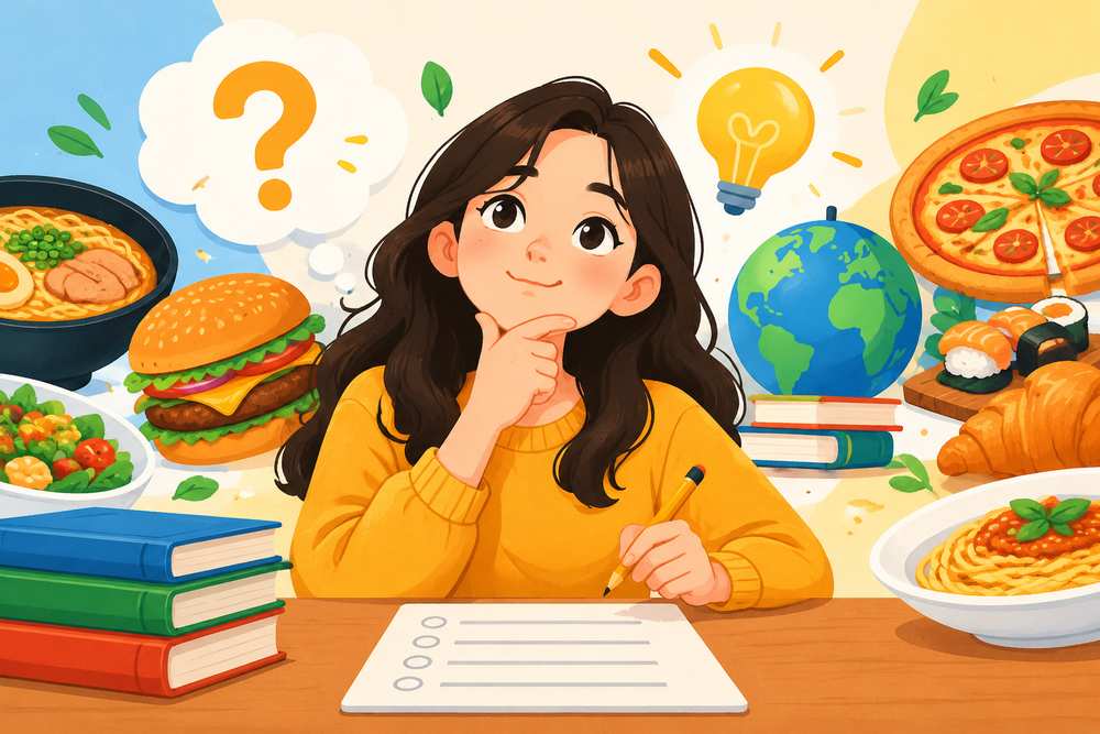 Food Knowledge Is Harder Than Naming Your Favorite Dish
