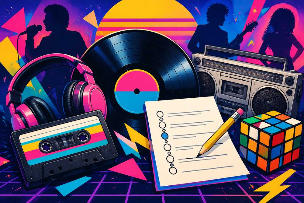 Kun sande musikfans kan overleve denne popquiz fra 1980'erne