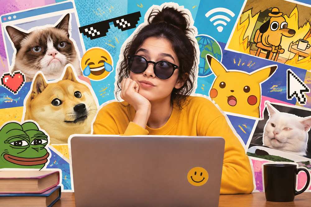 Meemien lukutaidon testi: Oletko verkossa vai katsotko vain interneti&auml;?