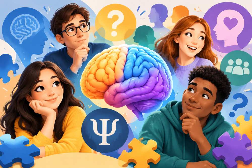 Psykologian tietokilpailua kaikille, jotka luulevat ymm&auml;rt&auml;v&auml;ns&auml; ihmisi&auml;