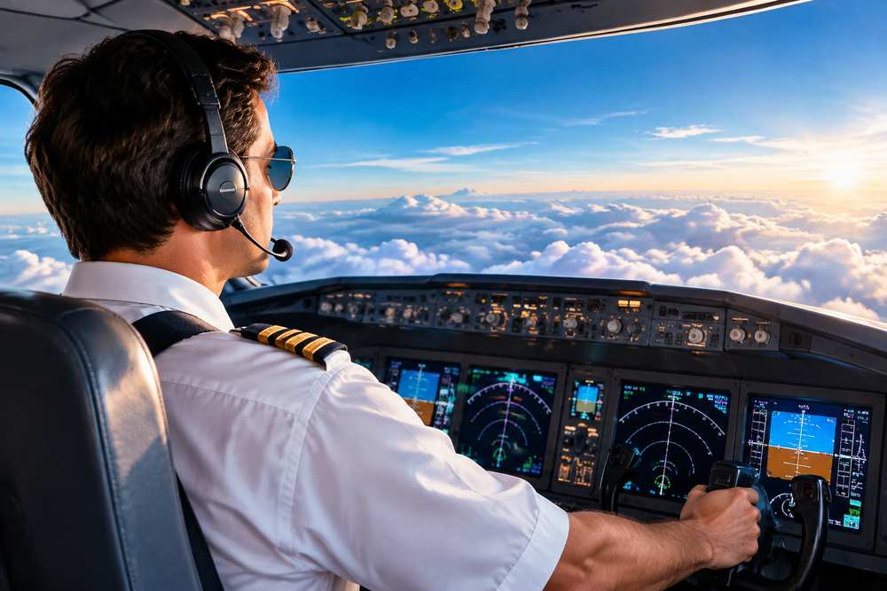 Flypilotens beslutningstest: Ville du forblive rolig i 30.000 fods h&oslash;jde?